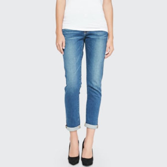 FRAME Denim Le Garcon Mid-Rise Straight Ankle Jeans Berkley Square 28 - Picture 1 of 15